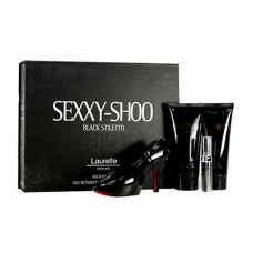 Laurelle Parfums Sexxy Shoo Black Gift Set 100ml